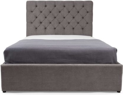 099c9830607470cb0c8b63ee4a8f9d68aaed79c3f20257781f72a9c2e8bc89df.jpg An Image of Skye Double Bed with Storage, Pewter