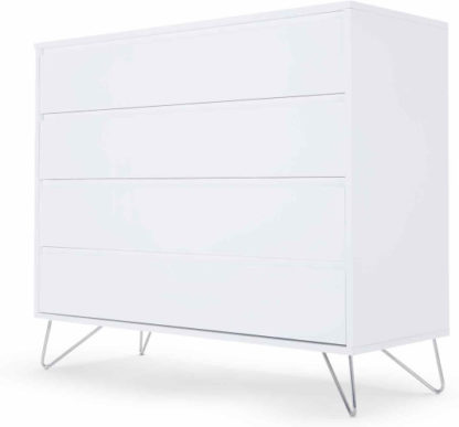 0e724e748785778f1b84e7e2b30ab5e7cd711d9a8d4079c743283b9d7121e604.jpg An Image of Elona Chest of Drawers, White Gloss