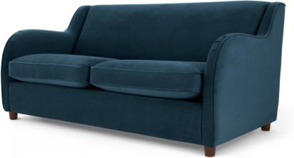 24837063116266c200101dcfa27e221e9d279d3ee980d9057ed18ba1f6fb1704.jpg An Image of Helena Sofabed, Plush Teal Velvet