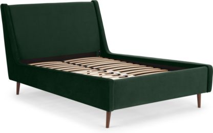 24e057c696ca6da52b19ce3dbc994e73343def35b720ea50e09b19b9def0dc43-1.jpg An Image of Higgs King Size Bed, Pine Green Velvet