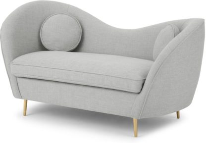 26f1d452e7cce788407d7732493eef67c20ac47d57acd392503ab82d36a451ab.jpg An Image of Kooper 2 Seater Sofa, Luna Grey Weave