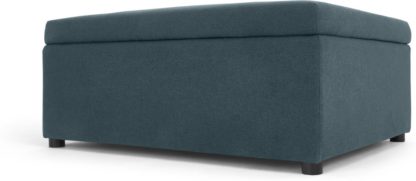 44cb23b56d122611c3bd82f230abf2da5dcd872eb79b4b85e8ad4af9c0ab8aee.jpg An Image of MADE Essentials Fip Ottoman Single Sofa Bed, Aegean Blue