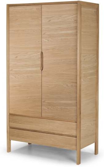 643a9b5b9ec2359741c3f4c40007849ad8aae7be49614804051ae2f34c9d8e3d.jpg An Image of Ledger Wardrobe, Oak