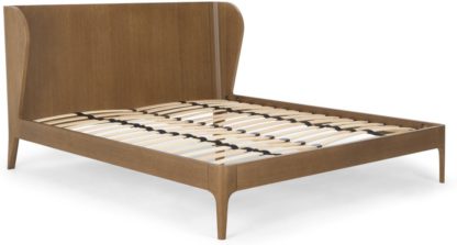 7828f44b3ef6a5ca4cb4199dc13613da2163ebfd7b6fd6a949a6b11c727a5d32.jpg An Image of Belgrave King Size Bed, Dark Stained Oak