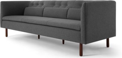79d32164d16be9e59a93784f9ff8a0f3f3fbcad1885839d38df05455c98b2532.jpg An Image of Henderson 3 Seater Sofa, Marl Grey