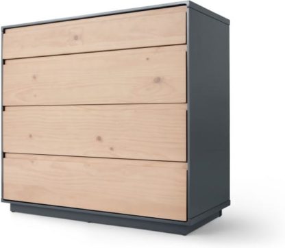 829324b6bc906195b955dbacd587d4a43c7928c499e5246b662c5ce5707c1989.jpg An Image of Finnick Chest Of Drawers, Pine And Grey