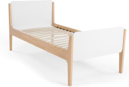a5578223d50280f3b27df3b8537738eb450b5fdc902ea3279e9fed16d93d2d27.jpg An Image of Linus Single Bed, Pine and White