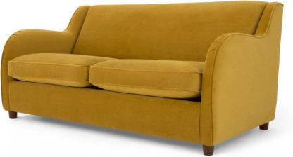 b30696c71fbc2333e79f9f6b79e26fd7d619081e20d0d71fcb51360b11ad58a1.jpg An Image of Helena Sofabed, Plush Turmeric Velvet