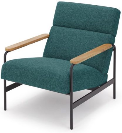 b80a4891a5967516e728475c517991db7d0c3d7a173171d7ec8079c2e6d37b94.jpg An Image of Kingston Accent Armchair, Ocean Teal