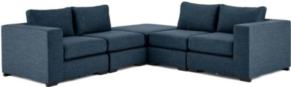 b8f148aef917fd5c8e4cd663e2ae5c6dd9ef074ed7b96ebeccdd6776eed02b84.jpg An Image of Mortimer Modular Corner Sofa Group, Harbour Blue