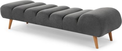 c14dee3aed8c6fc8032eee532cc59969ba7553f995e792e2ae8dc42635b4e45d.jpg An Image of Caterpillar Day Bed, Marl Grey