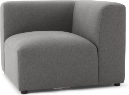 d55e4625eda1b161d8cd70e894169c4f12e2b91b8f9a4fd6294a0031f517572f.jpg An Image of Juno Modular Corner End Seat, Marl Grey