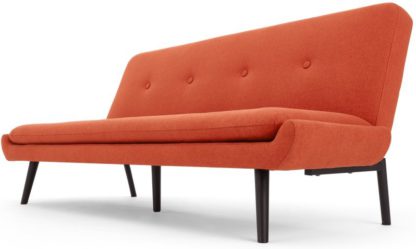 ea2a53c55c37ce99a09e4651470e3de38bbab512f4333f0745c15d83e2cc093d.jpg An Image of Edwin, Click Clack Sofa Bed, Retro Orange