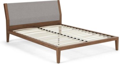 fa151332bb59759fd107064f420970c37845a989ceb94f7410c9509279e738f4-1.jpg An Image of Lansdowne Kingsize Bed, Walnut And Cool Grey