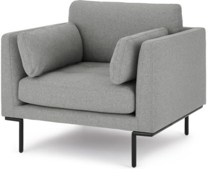 232ff1644950d7f2b99faa2220b6a8d6d8a500aa126ad924c6b9d17dece66f5e.jpg An Image of Harlow Armchair, Mountain Grey