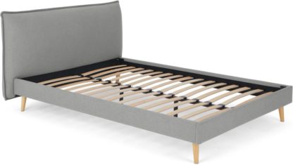 57e6e235558daa8bba750f3a86687761071a4b109ceb4d05efebb9e203dd5724.jpg An Image of Piper Double Bed, Cool Grey