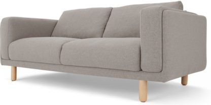 e12f92eba1163d2d2ea014db880d2fc615769700efd7a58de9accd8bad472f9d.jpg An Image of Karson 2 Seater Sofa, Mina Grey