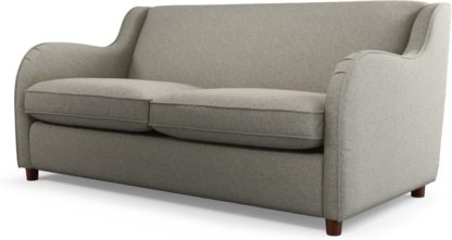 46406f7d2774284a122880138749a7da3e47d49791ce37314d1ef57f0264692a.jpg An Image of Custom MADE Helena Sofabed with Memory Foam Mattress, Textured Weave Pebble