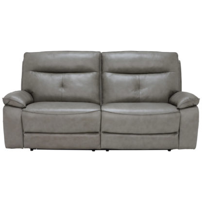6bcfed9445415e091ae53b02a587b06e8090032f627eacab9a72b59746cce3f3.jpg An Image of Aria 3 Seater Electric Recliner Sofa, Leather