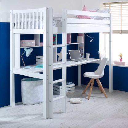 e59e674cf1ab26056853eb57358a95c9a0c34d345f14ca5427aff6e173d8f16f.jpg An Image of Ferdie Childrens Highsleeper Bed with Desk