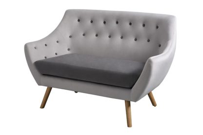 b0ec771dfdfbf9e2c45277806fdcc72baf6c177a5956d731a194e6aa631ae09d.jpg An Image of Poet Sofa, Grey Two Tones
