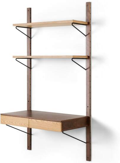 04c0e1e868d50de7144bf84090fbcf6b7b348835c3ced4e8cfc532fa5e4790f8.jpg An Image of Jory Modular Desk, Walnut and Oak