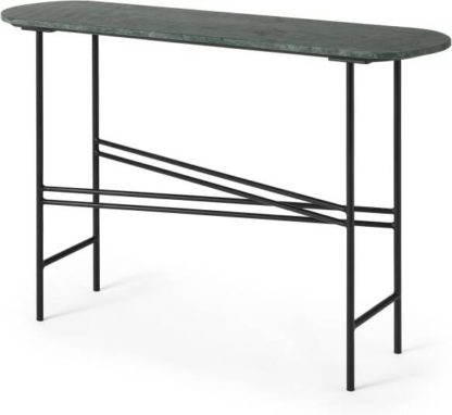 30a3afeb26536f96e4ec31f09385eff84245761911defd523357eb8b653728d0.jpg An Image of Ailish Console Table, Green Marble