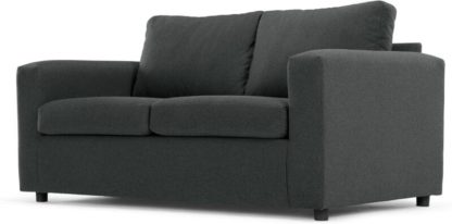 4e2f2ee4c3bcd955270dd515655944340f9492cb28a2811ee88a0e6e2dbf38ea.jpg An Image of Felix 2 Seater Sofa Bed with Foam Mattress, Shetland Slate