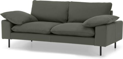 54e3948bd76bd2c2c3902079d0fd598a0146a54d3be762db1618f2473959b415.jpg An Image of Fallyn Large 2 Seater Sofa, Nubuck Loden Leather