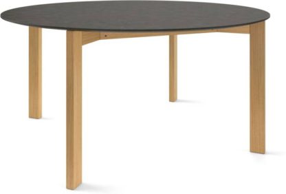 5702076b6ba64bb808434a90213d435fa892712aaa9f2ccd394e936f56aaa5b0.jpg An Image of Custom MADE Niven 8 Seat Round Dining Table, Concrete and Oak