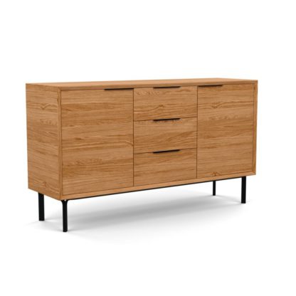5757447475ca922c7d85a5913672a4fdf75242a0a41f63106091d5ab03f7d261.jpg An Image of Heal's Stockholm Sideboard Natural Oiled Oak