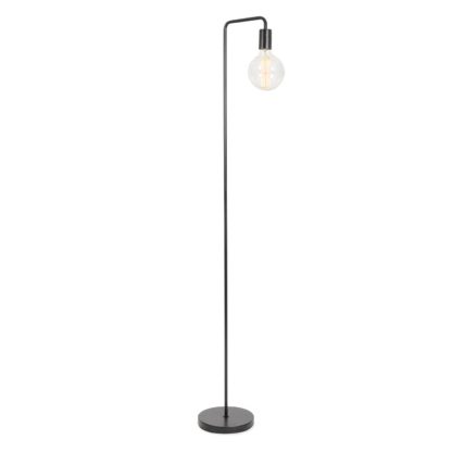 61769934703719a0237c6520e31ec60677b9ef0ca3de29c803df63904317d7c5.jpg An Image of Heal's Junction Floor Lamp Satin Nickel