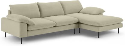 703343044011c49d41d4a3fc52dee296f8e19787025155dbc4573e4ed81be55d.jpg An Image of Fallyn Right Hand Facing Chaise End Sofa, Stoned Sand Fabric