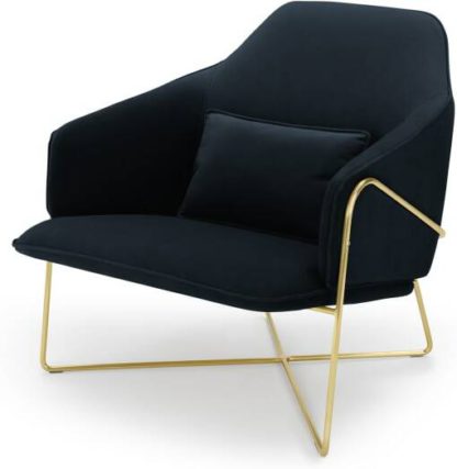 86b707a9569ab60d6719952d7bd1fe6e98185eb3b4624777653fd84ab198bd40.jpg An Image of Stanley Accent Armchair, Twilight Blue Velvet