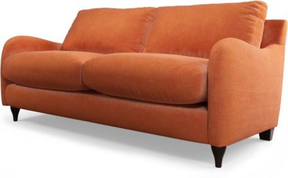 9b1582dc07ca62ddaab37d6b80f99e9c7bb8318c53bb5471b123c2f99c9093a2.jpg An Image of Custom MADE Sofia 2 Seater Sofa, Plush Coral Velvet