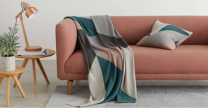 b66bd85fd4cc94de903cbe2e8f6868c48ceccd35c0fa2a8c5e91d7cfd5f0d2b9.jpg An Image of Holden Cotton Knit Throw 130 x 170cm, Multi