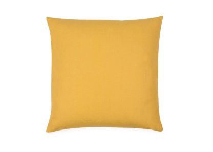 bb9d23c22b982e9d1a697ebfc7e18db2ea6a29a9da3809e554797ed205d3830d.jpg An Image of Heal's Linen Cushion Mustard 43 x 43cm