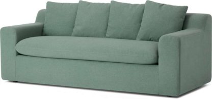 ebc618e1af6c14df8c778af91b26a1ec56180750b9efa27fb011877bbcbbf1b1.jpg An Image of Benson Metal Action Sofa Bed, Clover Green