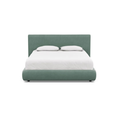 026dc5921af4bf26ce7513e007732d6649f92fcae6951532a62432f2a201f6c3.jpg An Image of Heal's Alba Storage Bed King Luxury Leather Anthracite