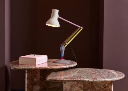 09d01ddd12ef5d4f4bf989f32b119e3e3ac1ec36f240b2dd079eae3f116c55f9.jpg An Image of Anglepoise Type 75 Mini Desk Lamp Paul Smith Edition One