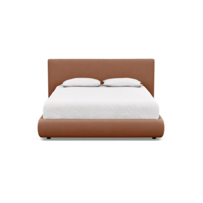 1110c14407c7aa00cc3e8fd1efd1eb772dd1f2b65692d1b569ac92675a86c795.jpg An Image of Heal's Alba Storage Bed King Luxury Leather Anthracite