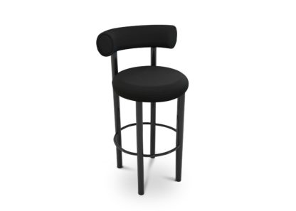 157c5e242446d4b73b48c7aa00440114c44a995f3dfeeb051f9a8ce1dda7f8e6.jpg An Image of Tom Dixon Fat Bar Stool Royal Nubuck