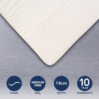 198482b876fd300c56751e4a14aaaddfc0ff54d61b19619293045e6560157c57-1.jpg An Image of Mito Futon Mattress Natural