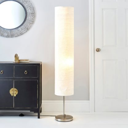 1b7476774eb00e86d89e0a3580c48e84af7c7aa47e9d45f8d331274a9629d7ad-1.jpg An Image of Taora Paper White Floor Lamp White