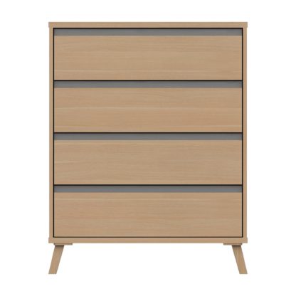 26c87bb21da941284852d3be9fd9ad4edd247311ba81e98d0d4f10a09f609098-1.jpg An Image of Jenson 4 Drawer Chest Light Oak