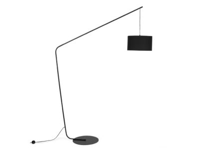282716949a6f861fdbfcacf5dde7724e38a5437df89c59abcdbec158c023a388.jpg An Image of Heal's Manhattan Floor Lamp Black