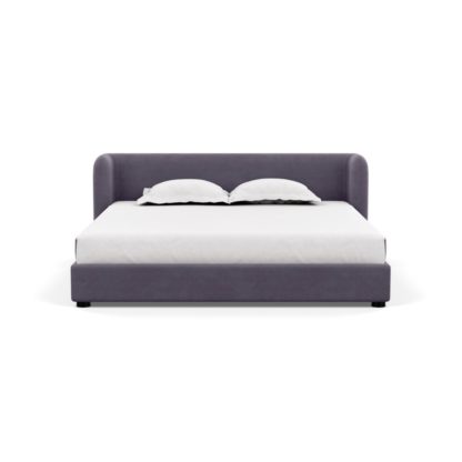 30c0206bb9aed460df131a05e86503aeb5ddfcb9d539140205f13930a6ce0093.jpg An Image of Heal's Group Bed Super King Varese Velvet Alchemilla