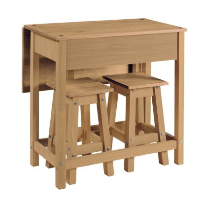 316fe184007b0bd60b1dbe43f277f15c1faf14ecd7f51c8cfaef5332d3ccc745-1.jpg An Image of Corona Drop Leaf Table Dining Set Natural