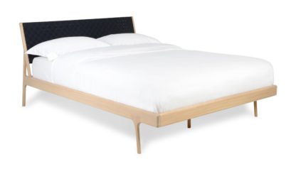 325e533c3b2bf817c310d0ef944ee1ffe87d9faee43aac4684c39b9135c17fd2.jpg An Image of Gazzda Fawn Super King Bed Oak Black Webbing With Slats