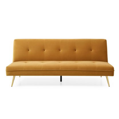 3fb1ef2e5b3d5dc00f4f8f5632b511a120f800e11d3744f94ac42bb69e72141e-2.jpg An Image of Juno Velvet Sofa Bed - Blush Blush